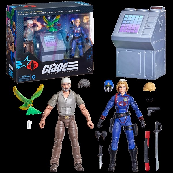 G.I. Joe Classified Series Shipwreck Vs. Cadet Deming There's No Place Like Springfield 15 cm