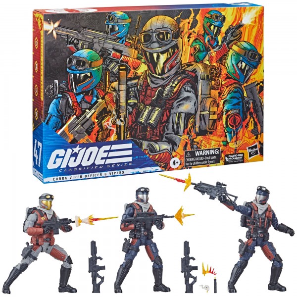 G.I. Joe - Cobra Viper Officer & Vipers HASBRO Classified Series