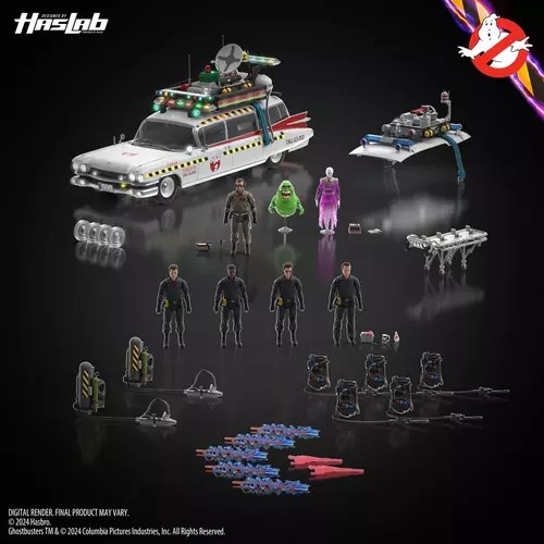 Ghostbusters Plasma Series HasLab Ecto-1 Anniversary Deluxe Edition MISB Hasbro