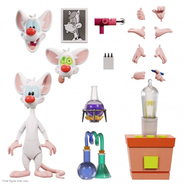 Pinky and the Brain Animaniacs Ultimates Pinky SUPER7 Ultimate 18cm