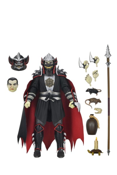 Universal Monsters x Teenage Mutant Ninja Turtles Shredder as Dracula NECA 18cm