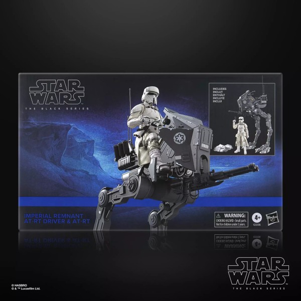 STAR WARS Imperial Remnant AT-RT Driver & AT-RT HASBRO Black Series 15 cm