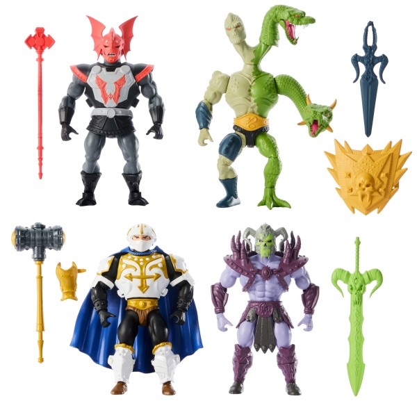 Masters of the Universe Battle for Eternia 4-Pack MATTEL Origins 14 cm