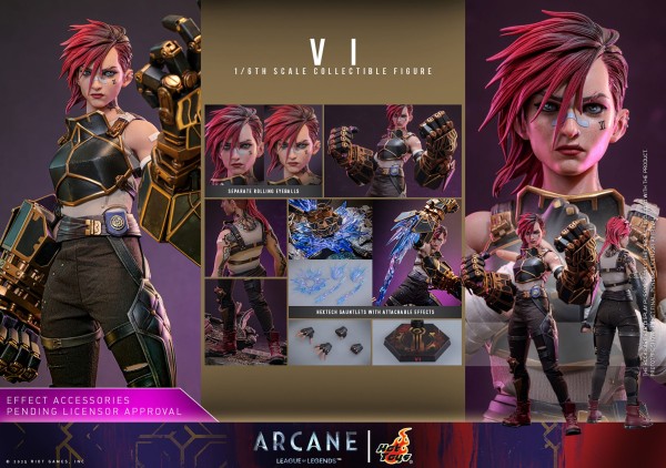 League of Legends - Arcane Vi HOT TOYS 1/6 - 28cm