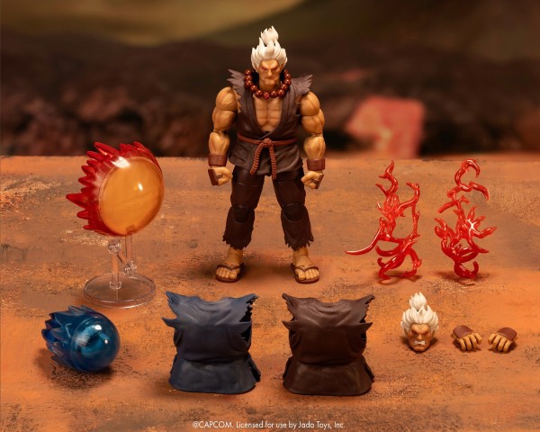 Ultra Street Fighter II: The Final Challengers Akuma Deluxe JADA Toys 1/12 15cm