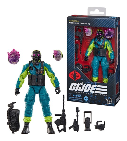 G.I. Joe - Mole Rat (Stage 2) HASBRO Classified Series 15cm