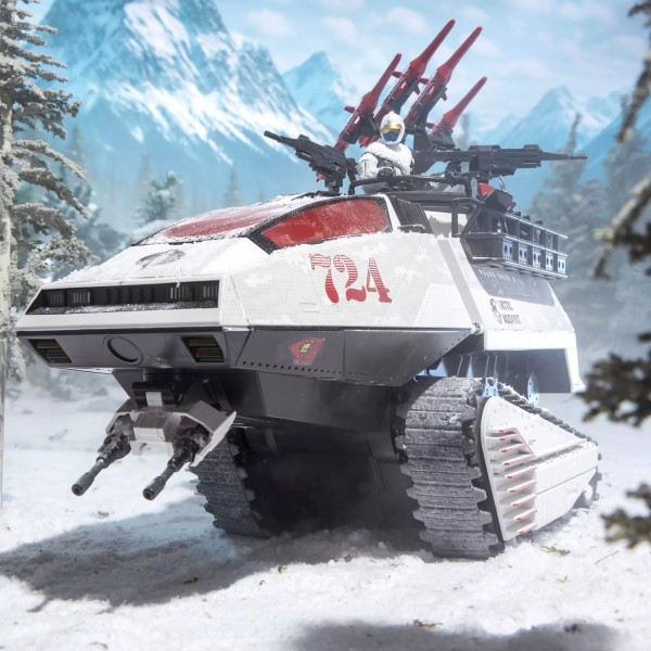 G.I. Joe - Classified Arctic Assault H.I.S.S. High Speed Sentry + Assault Driver