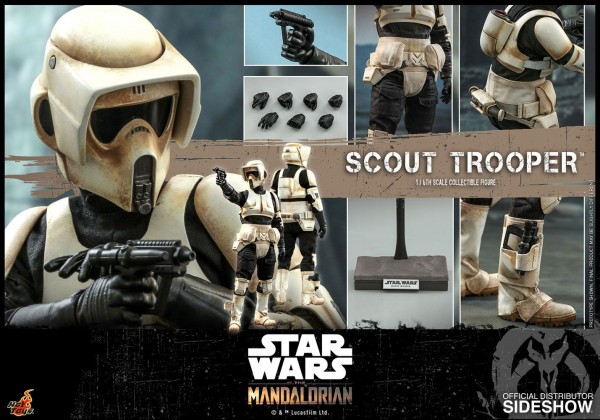 STAR WARS The Mandalorian - Scout Trooper HOT TOYS TMS 016 1/6 - 30cm