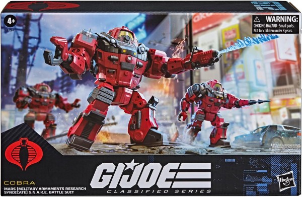 G.I. Joe - Cobra MARS S.N.A.K.E Battle Suit HASBRO Classified Series M.A.R.S. #219