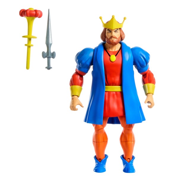 Masters of the Universe King Randor MATTEL Origins Cartoon Collection 14 cm