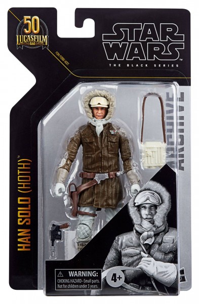 Star Wars The Empire Strikes Back Han Solo (Hoth) Hasbro Black Series Archive 15 cm