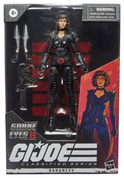G.I. Joe Snake Eyes Origins Baroness HASBRO Classified Series - 2021 15cm