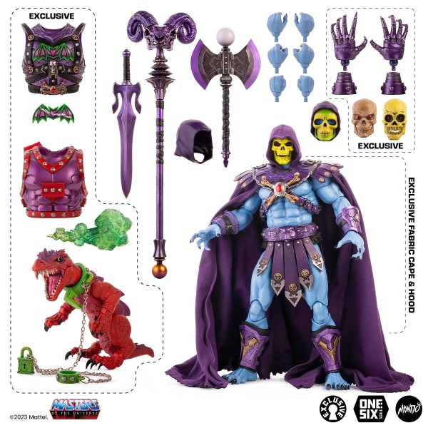 Masters of the Universe Skeletor Deluxe MONDO Exclusive Timed Edition 1/6 Scale