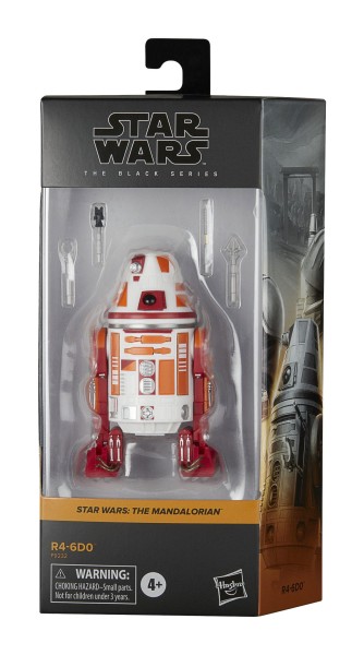 STAR WARS The Mandalorian R4-6D0 HASBRO Black Series 15 cm