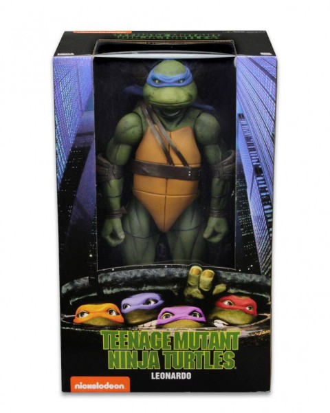 Teenage Mutant Ninja Turtles Leonardo 1990 Movie NECA TMNT 1/4 - 42cm