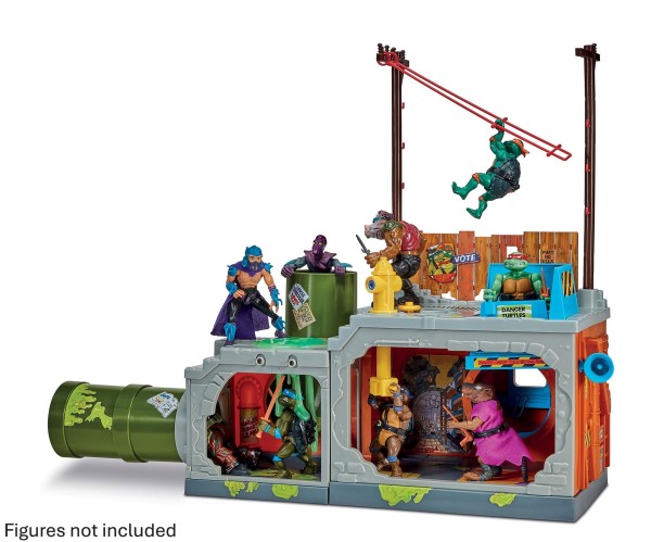 Teenage Mutant Ninja Turtles Gebäude Secret Sewer Lid Playset Mutant Module Playmates Toys TMNT 30 c