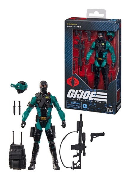 G.I. Joe - Night-Viper HASBRO Classified Series 15cm