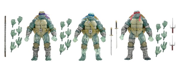 Teenage Mutant Ninja Turtles (The Last Ronin) Ghost Brothers 3-Pack NECA TMNT 18cm