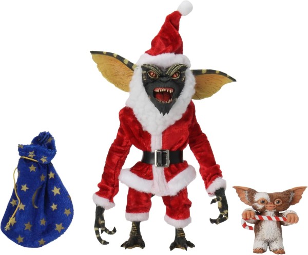 GREMLINS Santa Stripe & Gizmo (2-Pack) NECA 18cm