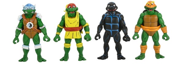 Teenage Mutant Ninja Turtles (Archie Comics) Stump Wrestling Turtles NECA TMNT 18cm
