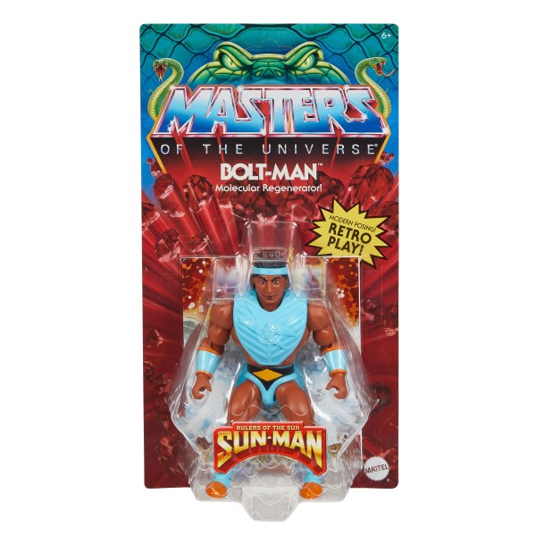 Masters of the Universe Bolt-Man MATTEL Origins 14cm