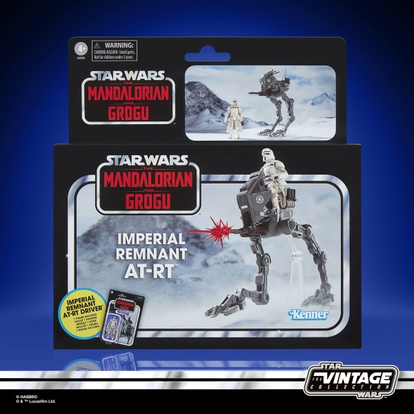 STAR WARS The Mandalorian & Grogu Imperial Remnant AT-RT HASBRO Vintage Collection 10cm