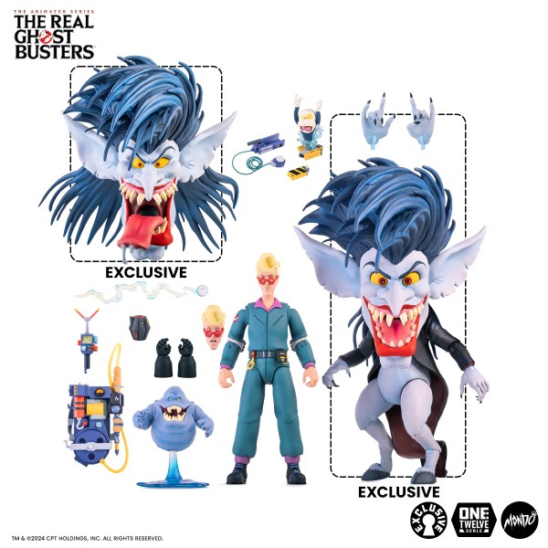 The Real Ghostbusters - Egon and Boogieman MONDO Timed Edition 1/12 Scale Collector's Pack