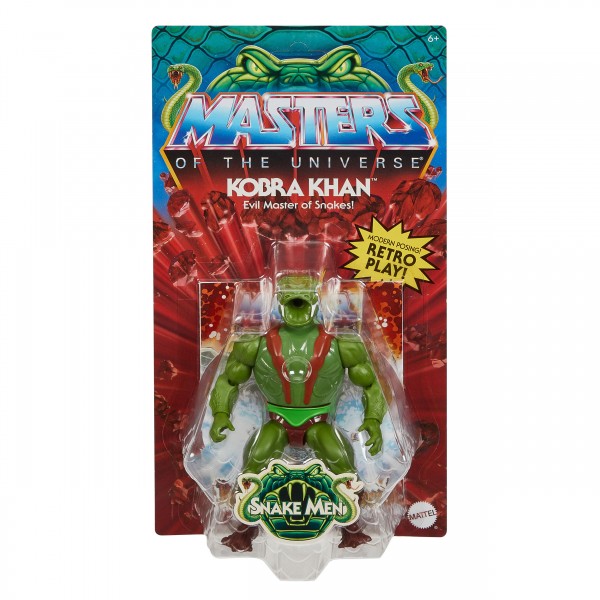 Masters of the Universe Kobra Khan MATTEL Origins 2022 14cm