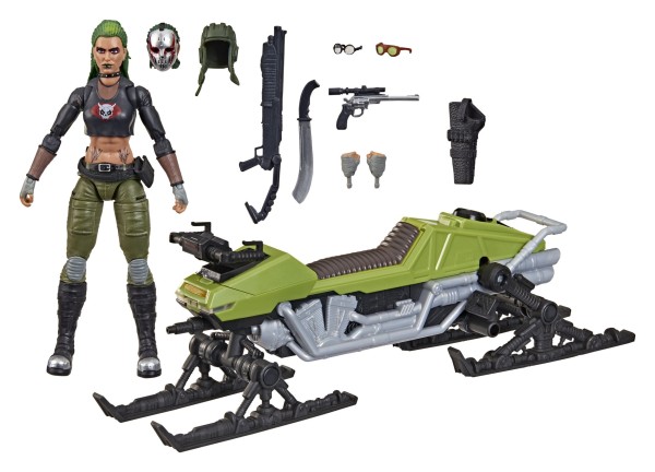 G.I. Joe - #194 Zanya und Dreadnok Chameleon (Swamp Skier) HASBRO Classified Series 15cm