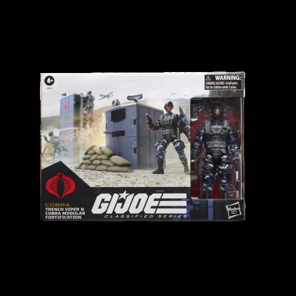 G.I. Joe - Trench Viper & Cobra Modular Fortification HASBRO Classified Series 15cm (#151)