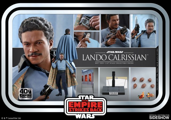 STAR WARS Episode V The Empire Strikes Back Lando Calrissian HOT TOYS 1/6 - 30cm