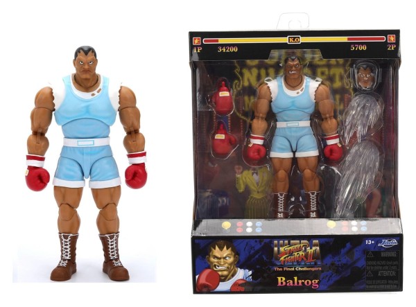 Ultra Street Fighter II: The Final Challengers Balrog JADA Toys 1/12 17cm