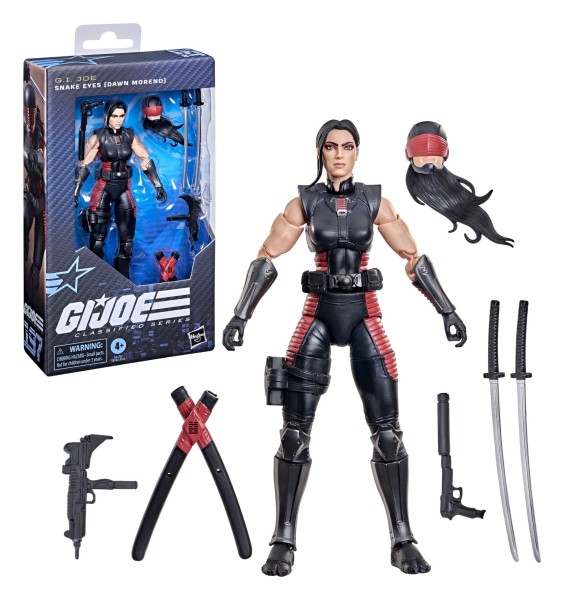 G.I. Joe - Snake Eyes (Dawn Moreno) HASBRO Classified Series 15cm