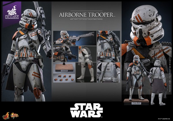 STAR WARS Episode III Airborne Trooper (212th Attack Battalion) HOT TOYS 1/6 - 30cm