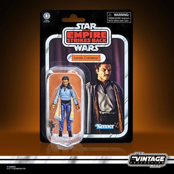 STAR WARS The Empire Strikes Back Lando Calrissian Hasbro Vintage Collection 2021 10cm