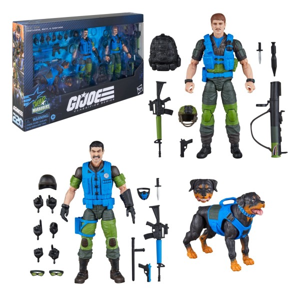 G.I. Joe - #220 Mad Marauders: Footloose & Mutt & Junkyard 3-Pack HASBRO Classified Series 15cm