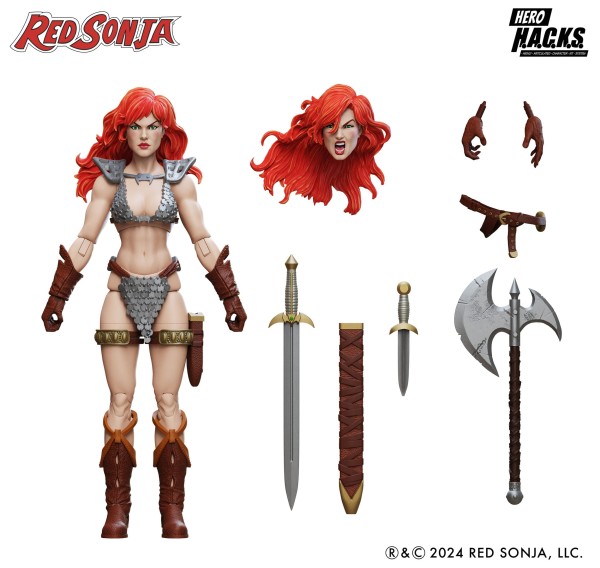 Red Sonja Hero H.A.C.K.S. Red Sonja Boss Fight Studio