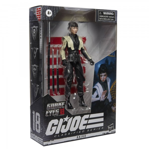 G.I. Joe Snake Eyes Akiko HASBRO Classified Series - 2021 15cm