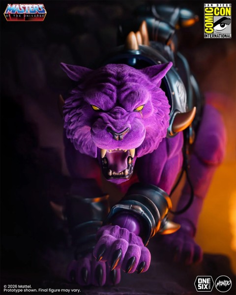 Masters of the Universe Mondo Flocked Panthor 1/6 Limited Edition