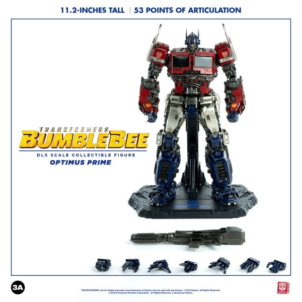 Transformers Bumblebee DLX Optimus Prime ThreeZero 1/6 - 28 cm