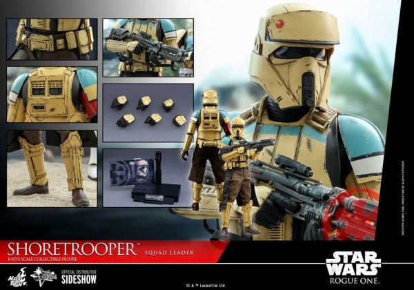 STAR WARS Rogue One - Shoretrooper Squad Leader HOT TOYS MMS 592 1/6 - 30cm