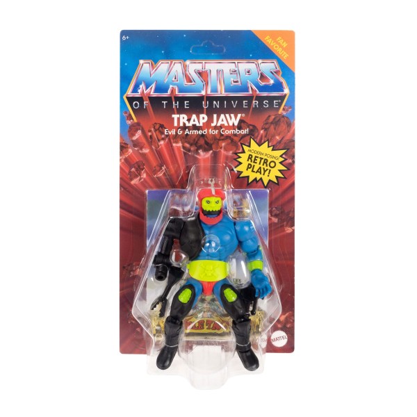 Masters of the Universe Trap Jaw MATTEL Origins 14cm