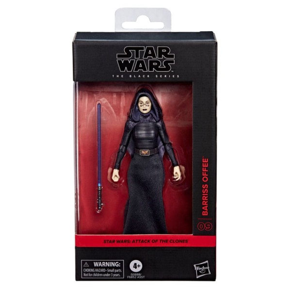 STAR WARS Episode II Barriss Offee HASBRO Black Series 15 cm