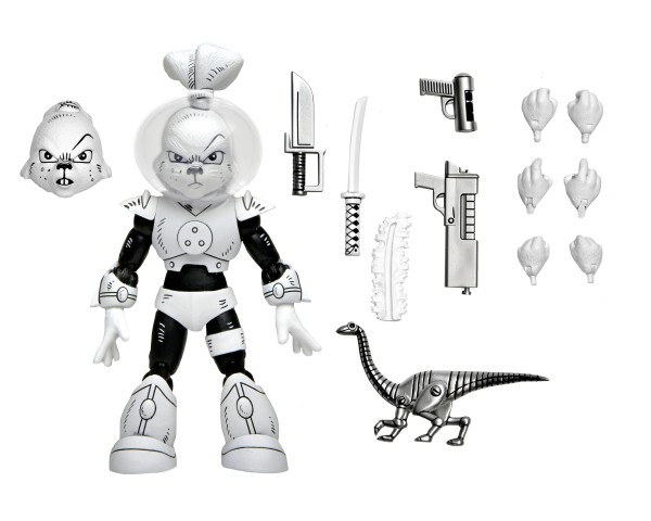 Teenage Mutant Ninja Turtles Space Usagi Yojimbo Black & White NECA 18cm