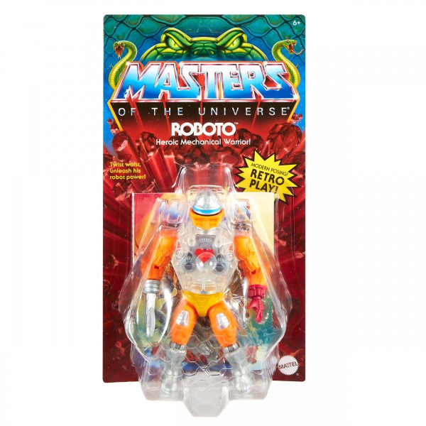 Masters of the Universe Roboto MATTEL Origins 14cm