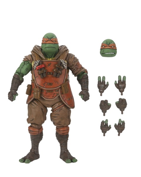 Teenage Mutant Ninja Turtles (The Last Ronin) Flashback Michelangelo NECA TMNT 18cm