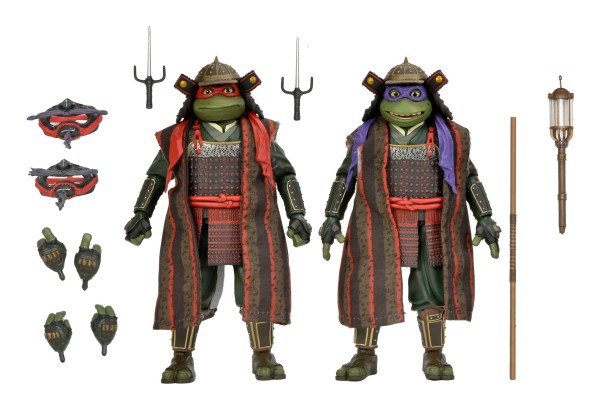 Teenage Mutant Ninja Turtles - Turtles III Donatello & Raphael 2-Pack NECA 18cm