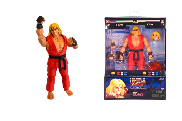 Ultra Street Fighter II: The Final Challengers Ken JADA Toys 1/12 15cm