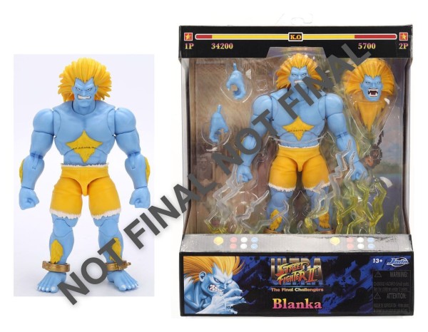 Ultra Street Fighter II: The Final Challengers Blanka P2 JADA Toys 1/12 19cm