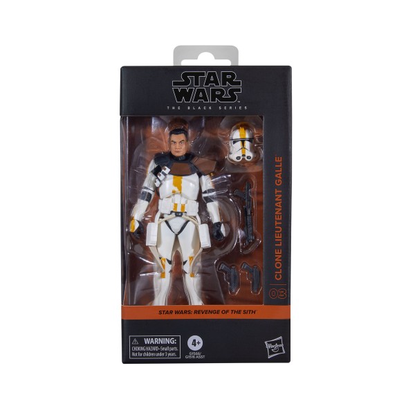 STAR WARS Episode III Clone Lieutenant Galle HASBRO Black Series 15 cm
